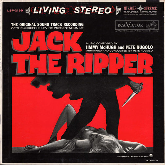 Jack The Ripper - Original Motion Picture Soundtrack LP