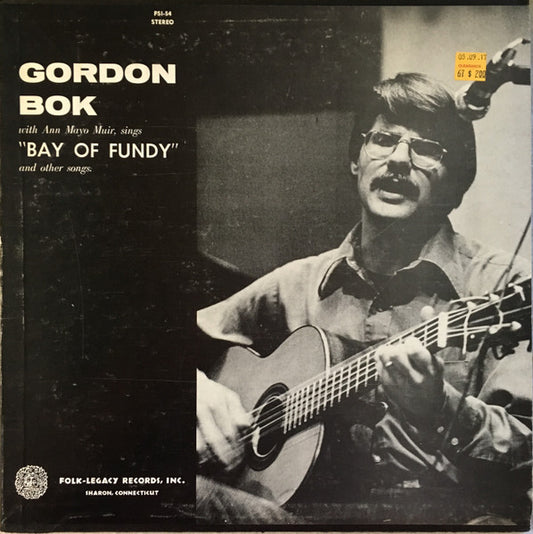 Gordon Bok - Bay Of Fundy LP