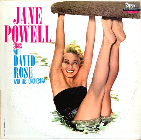 Jane Powell With David Rose & His Orchestra – Jane Powell Sings With David Rose And His Orchestra LP