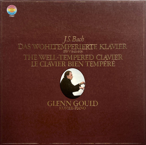 Bach / Glenn Gould - Das Wohltemperierte Klavier BWV 846-893 (4 LP)