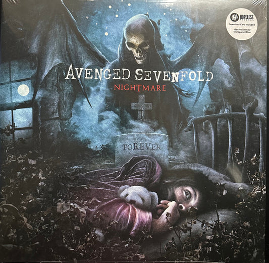 Avenged Sevenfold – Nightmare (Transparent blue vinyl) 2LP