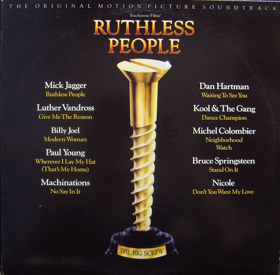Various – Ruthless People (The Original Motion Picture Soundtrack) LP