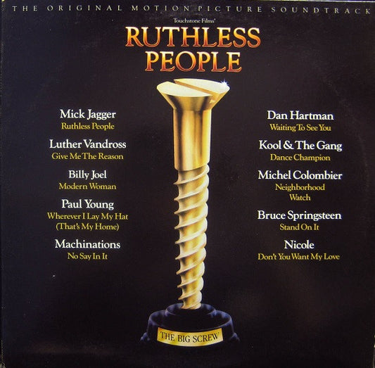 Various – Ruthless People (The Original Motion Picture Soundtrack) LP