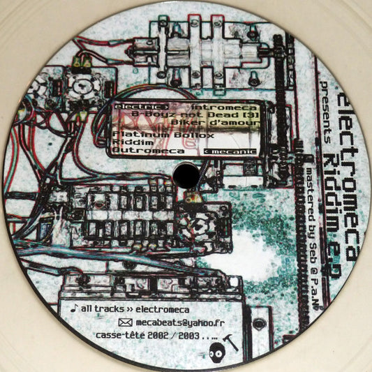 Electromeca – Riddim EP (Clear) 10"