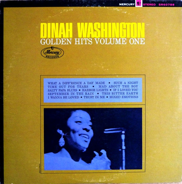 Dinah Washington – Golden Hits Volume One LP