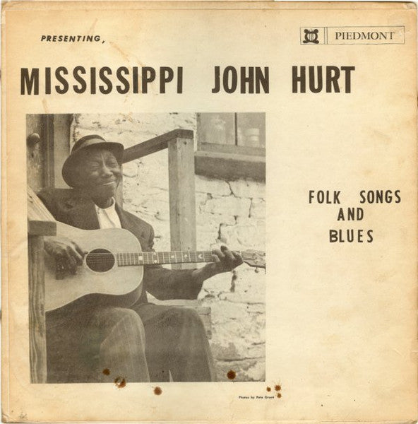 Mississippi John Hurt ‎– Folk Songs And Blues LP