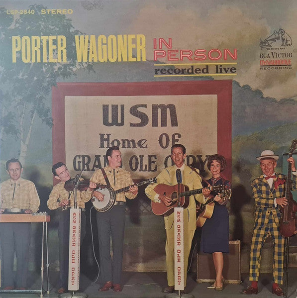 Porter Wagoner – In Person Recorded Live LP