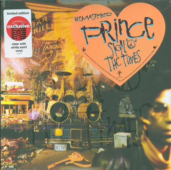 Prince – Sign "O" The Times (clear w/ white swirl) LP