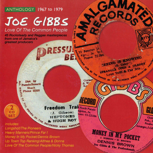 Joe Gibbs – Anthology 1967 To 1979 (Love Of The Common People) CD
