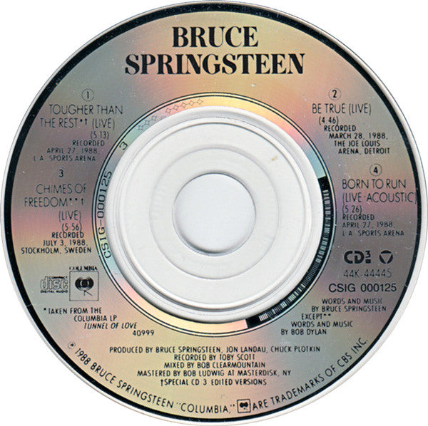 Bruce Springsteen – Live - Chimes Of Freedom Mini CD