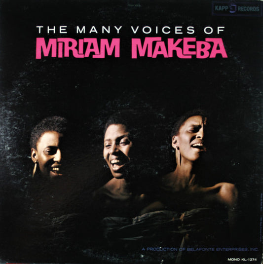 Miriam Makeba – The Many Voices Of Miriam Makeba LP