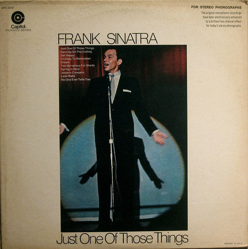 Frank Sinatra - Just One Of Those Things LP