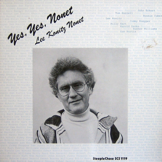 Lee Konitz Nonet - Yes, Yes, Nonet LP