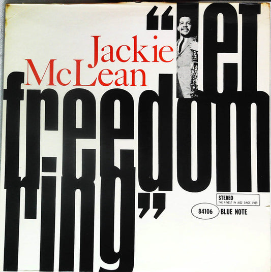 Jackie McLean – Let Freedom Ring LP