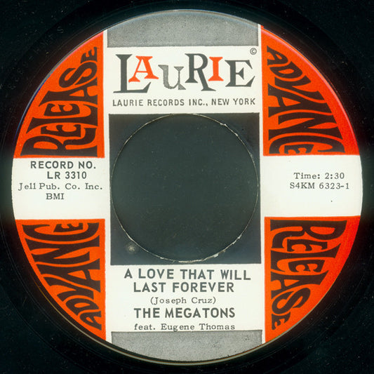 The Megatons Feat. Eugene Thomas – A Love That Will Last Forever / Detroit Sound 7"