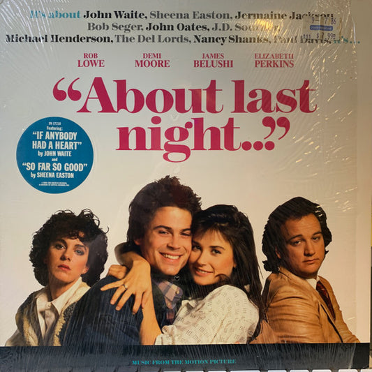Various – "About Last Night..." (Music From The Motion Picture) LP