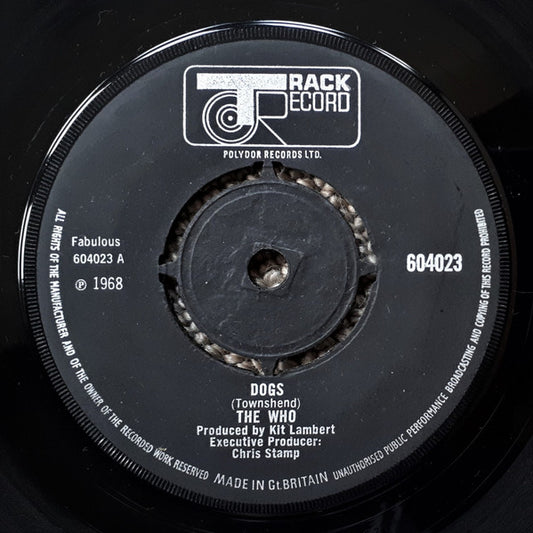 The Who – Dogs 7"