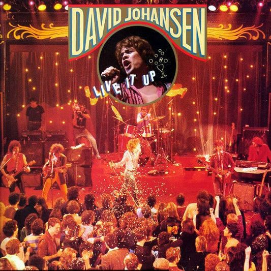 David Johansen – Live It Up LP