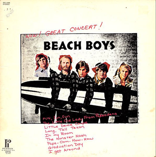 The Beach Boys - Wow! Great Concert! LP