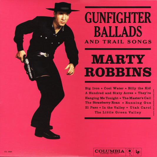 Marty Robbins – Gunfighter Ballads And Trail Songs (Gunsmoke color) LP