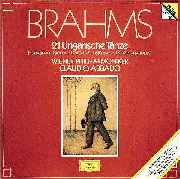 Brahms - Wiener Philharmoniker, Claudio Abbado – 21 Ungarische Tänze LP