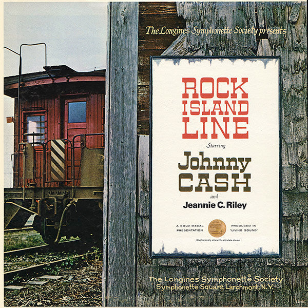 Johnny Cash And Jeannie C. Riley – Rock Island Line LP