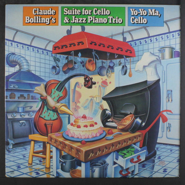 Claude Bolling, Yo-Yo Ma – Suite For Cello & Jazz Piano Trio LP