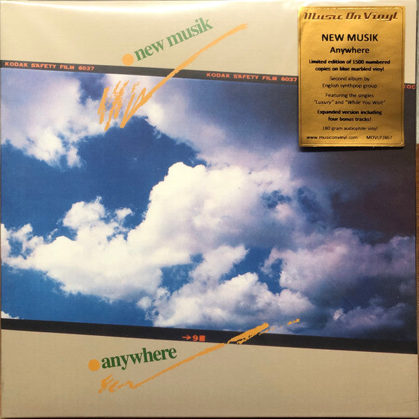 New Musik – Anywhere (180g, Blue Marbled) LP