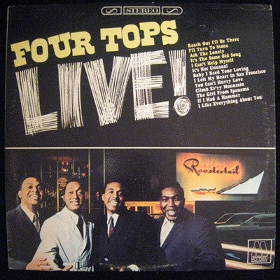 Four Tops – Four Tops Live LP