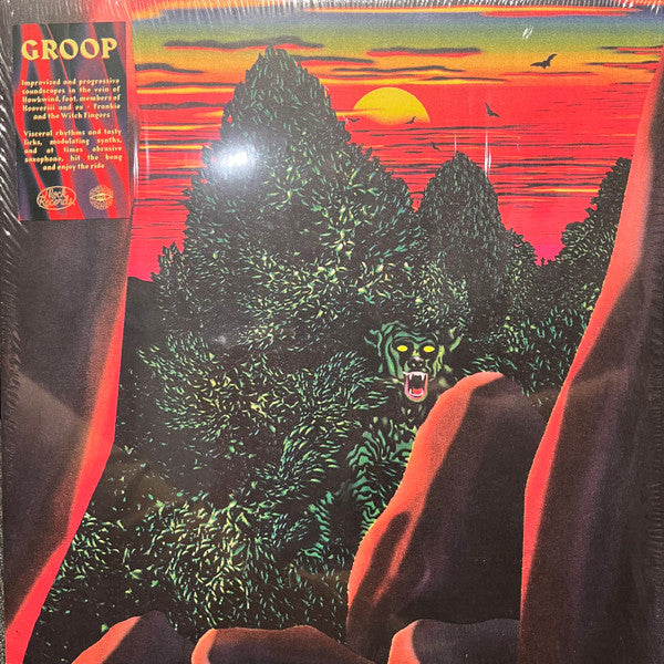 Groop - Groop (Red Luminous Splatter)