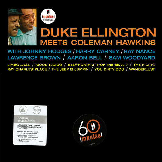 Duke Ellington Meets Coleman Hawkins – Duke Ellington Meets Coleman Hawkins (Acoustic Sounds Series 180g) LP