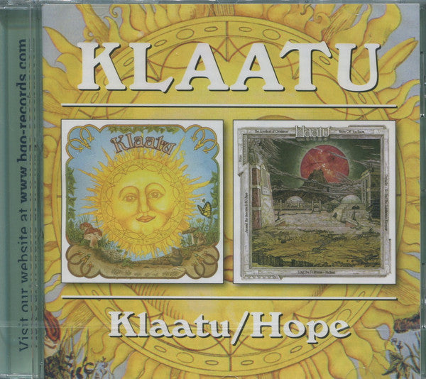Klaatu – Klaatu / Hope CD