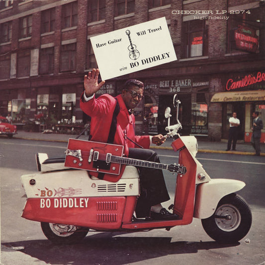 Bo Diddley – Have Guitar, Will Travel (Black Label, Deep Groove) LP