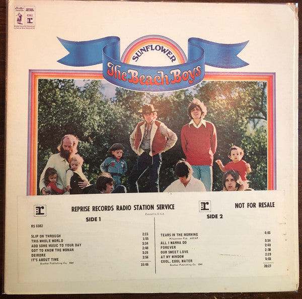 Beach Boys - Sunflower (Promo) LP