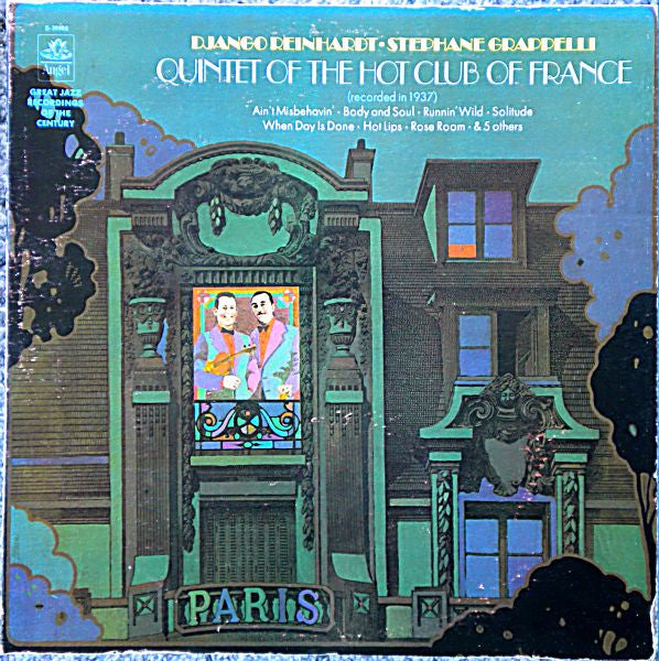 Django Reinhardt / Stephane Grappelli - Quintet Of The Hot Club Of France LP