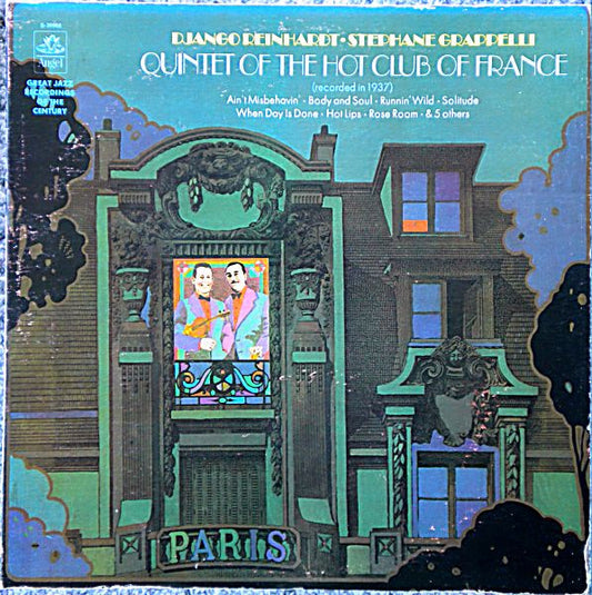Django Reinhardt / Stephane Grappelli - Quintet Of The Hot Club Of France LP