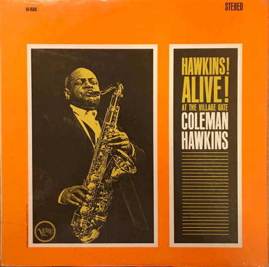 Coleman Hawkins – Hawkins! Alive! At The Village Gate LP