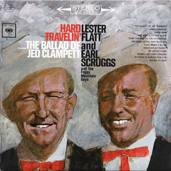 Lester Flatt And Earl Scruggs And The Foggy Mountain Boys – Hard Travelin' LP