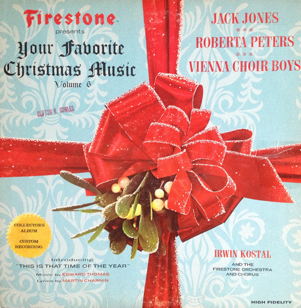 Various - Firestone Presents Your Favorite Christmas Music Volume 6 LP