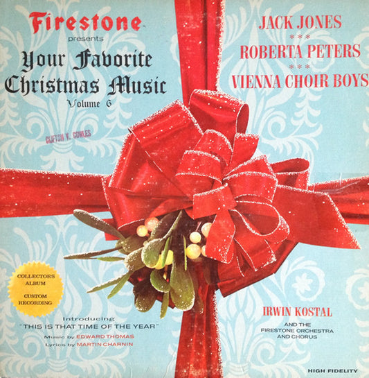 Various - Firestone Presents Your Favorite Christmas Music Volume 6 LP