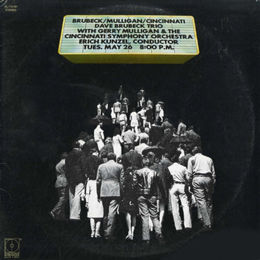Dave Brubeck Trio / Gerry Mulligan / The Cincinnati Symphony Orchestra – Brubeck/Mulligan/Cincinnati LP
