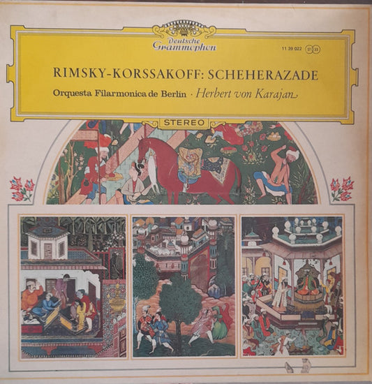 Rimsky-Korssakoff, Berlin Philharmonic, Karajan – Scheherazade, Suite Sinfónica Op. 35 LP