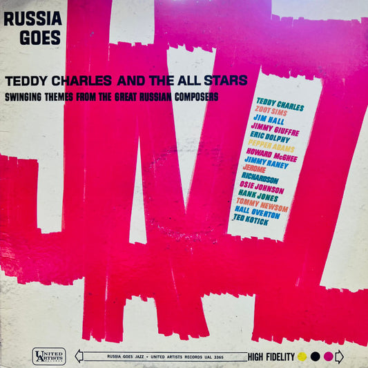 Teddy Charles And The All Stars – Russia Goes Jazz MONO LP