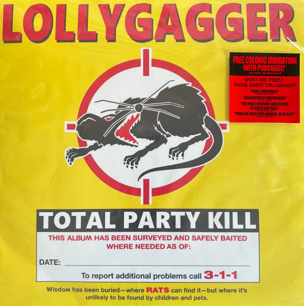 Lollygagger – Total Party Kill (Yellow Opaque) LP