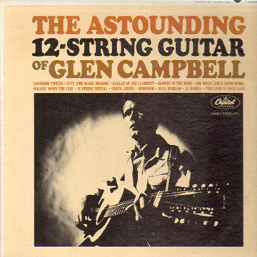 Glen Campbell – The Astounding 12-String Guitar Of Glen Campbell LP