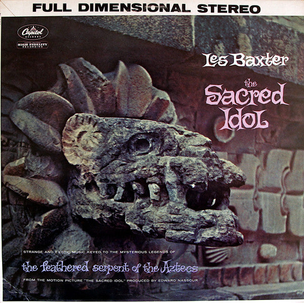 Les Baxter – The Sacred Idol (1960 Stereo) LP