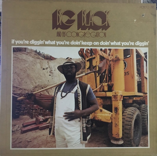 Big Black ‎– Diggin' What You're Doin' LP