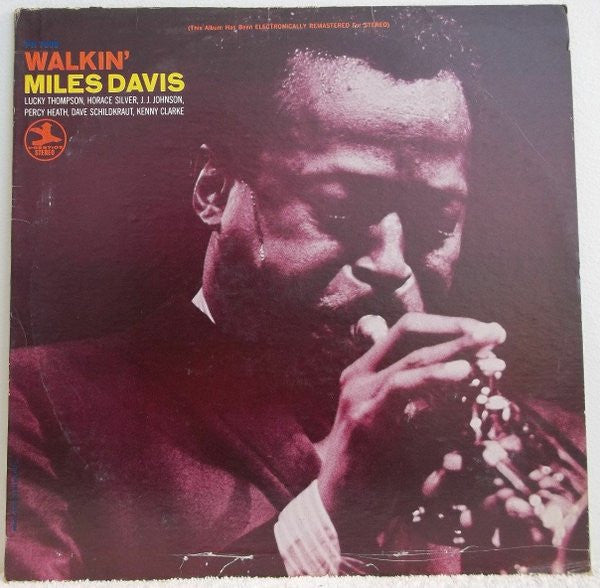Miles Davis – Walkin' (1968 pressing) LP