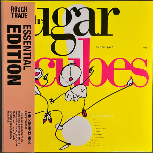 The Sugarcubes – Life's Too Good (Yellow) LP