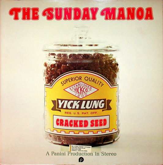 The Sunday Manoa – Cracked Seed LP